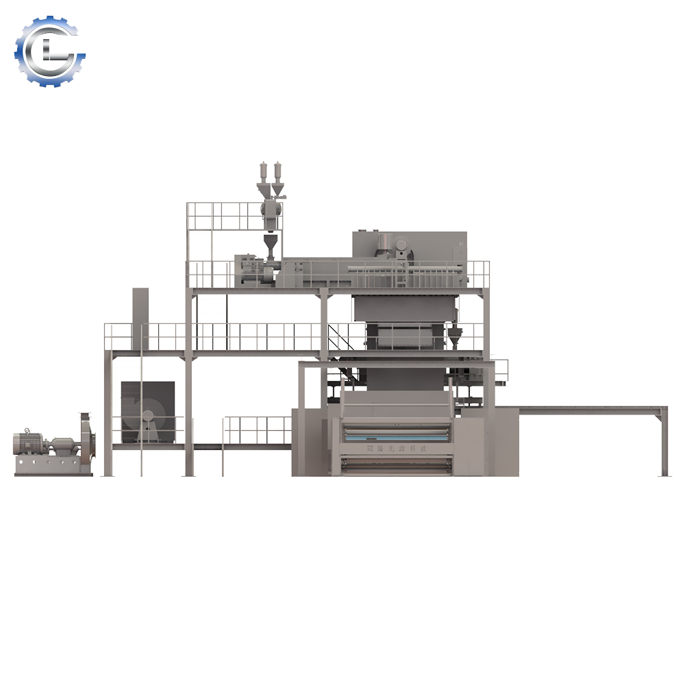 Máquina para fabricar tecido não tecido PP SS SSS