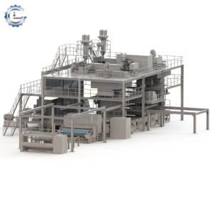 PP SS SSS Nonwoven Fabric making machine