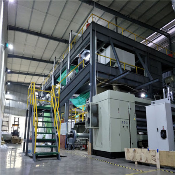 spunbonded nonwovens production line